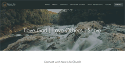 Desktop Screenshot of newlifebarnett.org